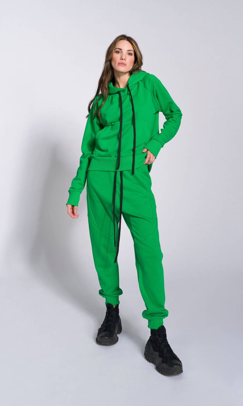 Jogger Hose Mit Tiefem Schritt A92320 von Aakasha