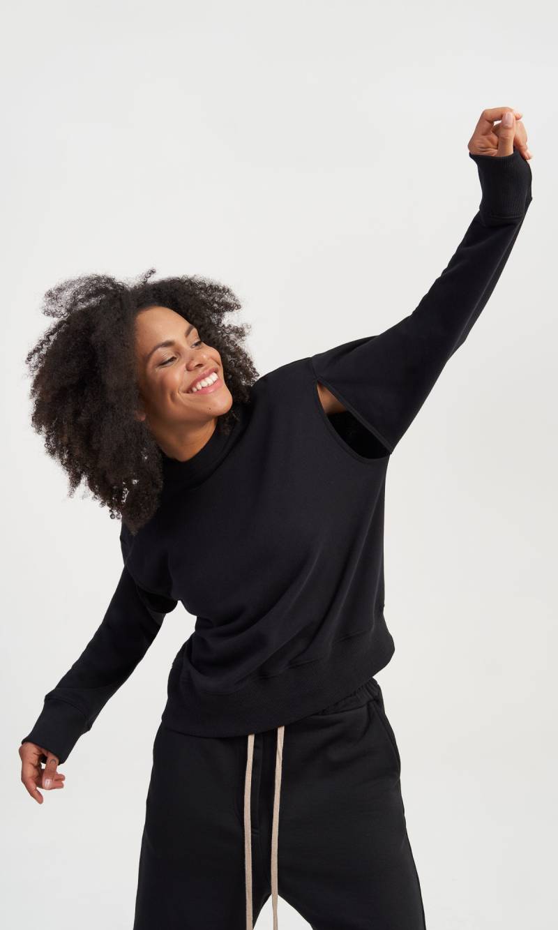 Multi Way Ärmel Sweatshirt von Aakasha