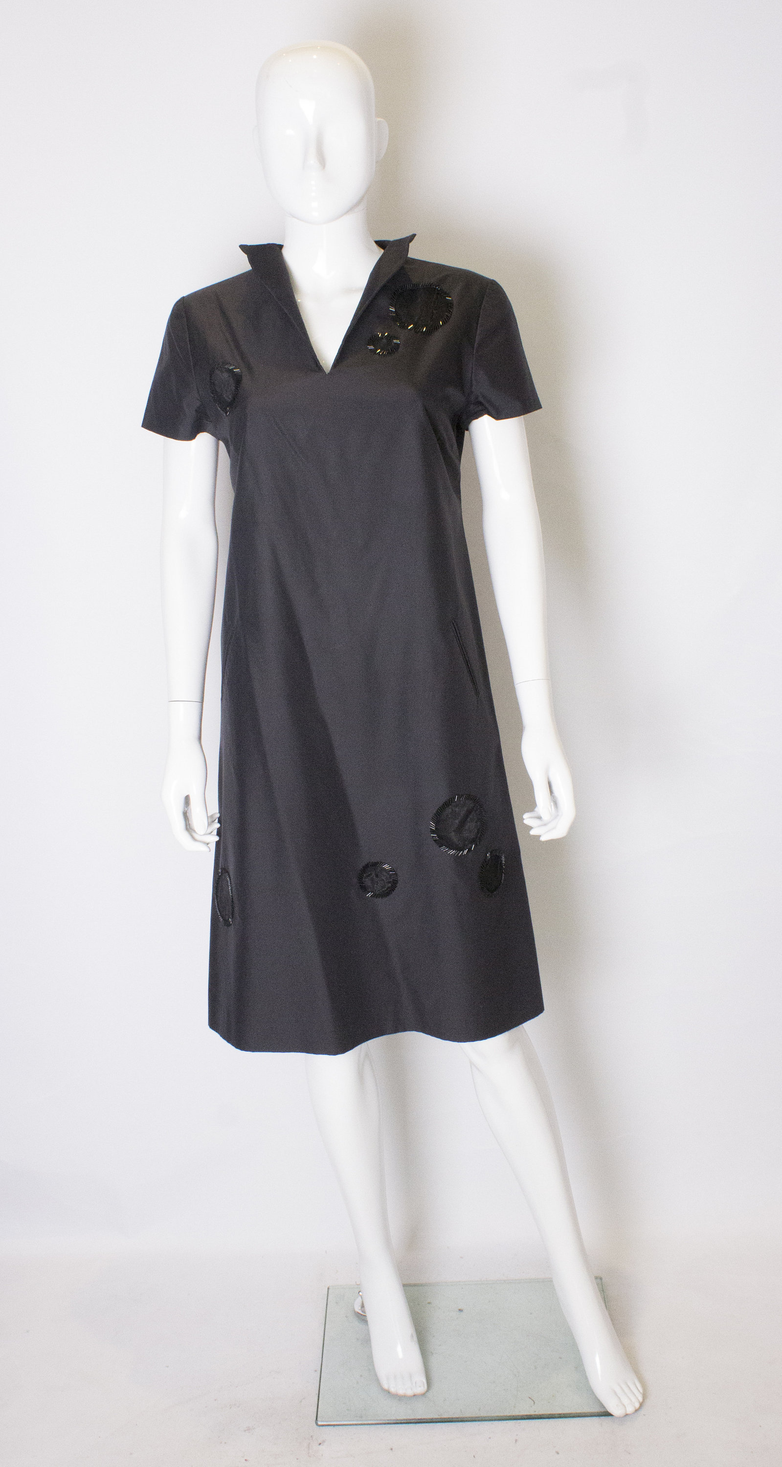 A Vintage 1990S Didier Ludot Black Cocktail Dress von AardvarkvintageGoods