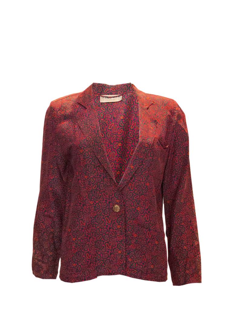 Ein Vintage 1970Er Jahre Rolan Klein Paisley Print Jacke von AardvarkvintageGoods