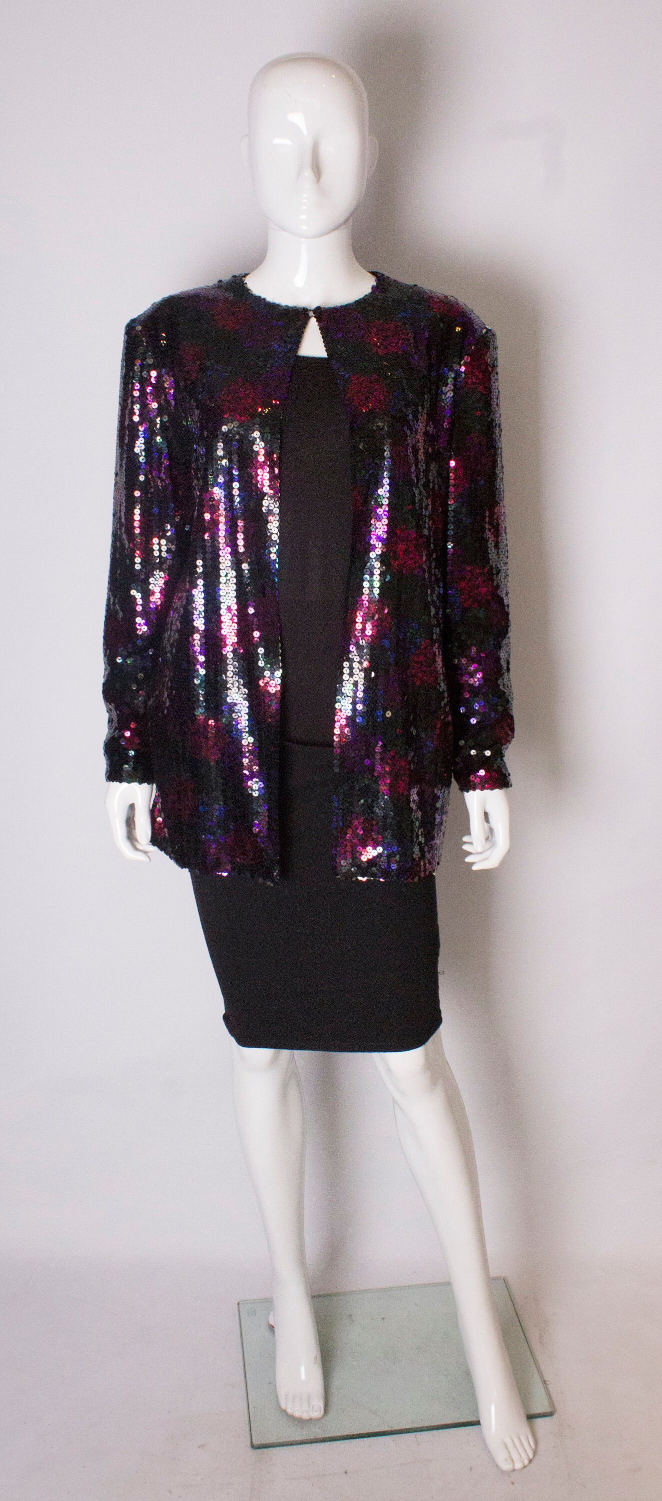 Ein Vintage 1980Er Jacques Azagury Sequin Abend Jacke von AardvarkvintageGoods
