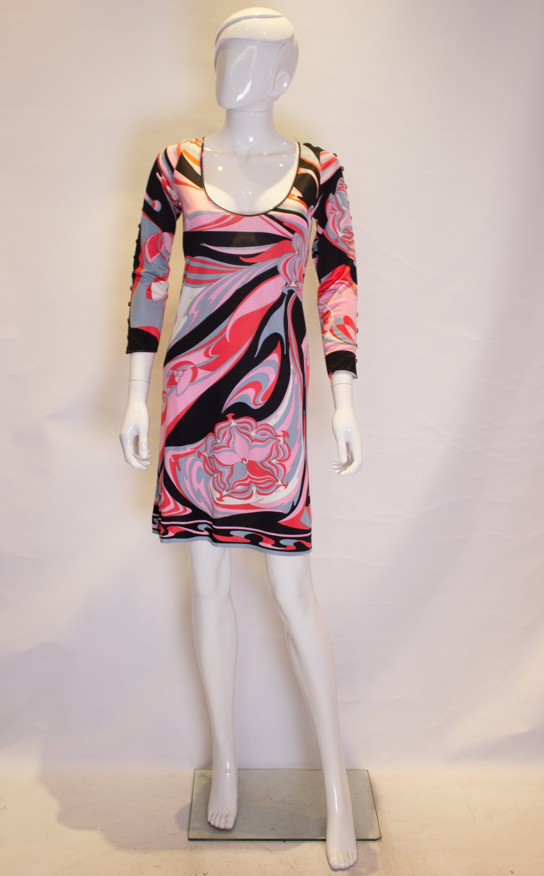 Ein Vintage 1990Er Pucci Seiden-Jersey-Kleid von AardvarkvintageGoods