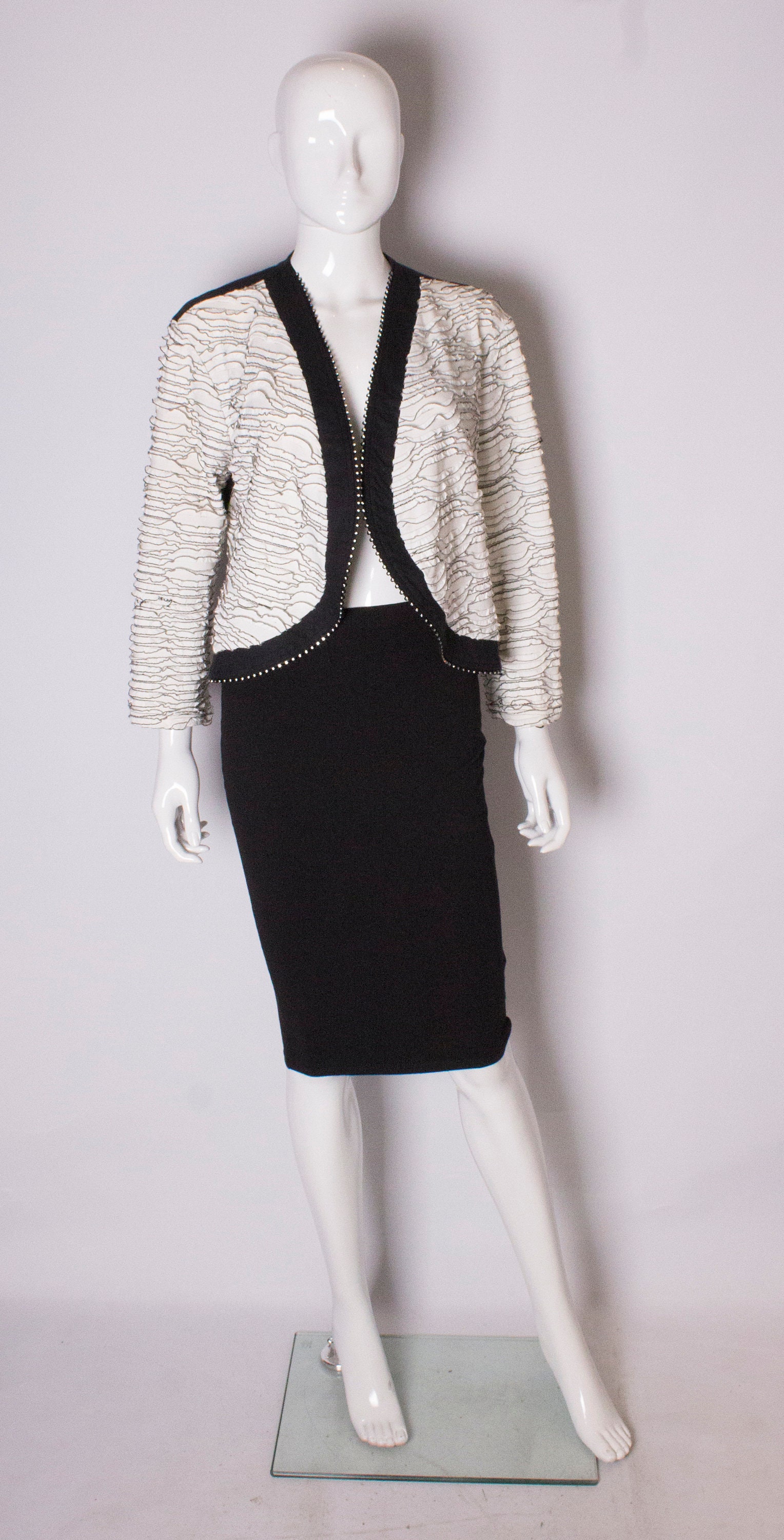 Vintage 1980Er Jacke Von Fellows Paris von AardvarkvintageGoods