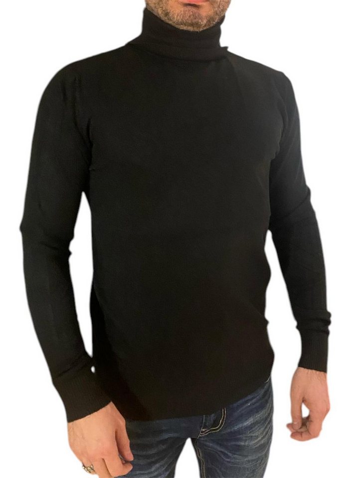 Aaron Bane Rollkragenpullover Rollkragenpullover Slim-Fit Perfekte Sportliche Passform Langlebig von Aaron Bane