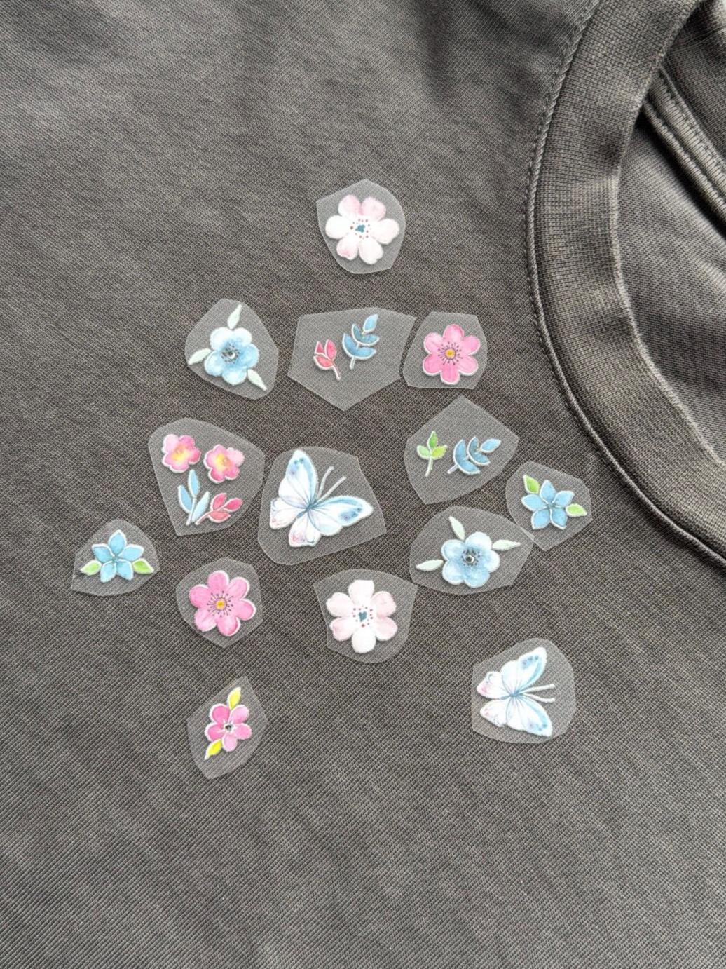 Blumen Zum Aufbügeln | Blumen, Bügelbilder, Applikation Für Schuhe, Kleidung, Bügelpatches, Iron On Patches, Frühling von AaronsCustomStoreDE