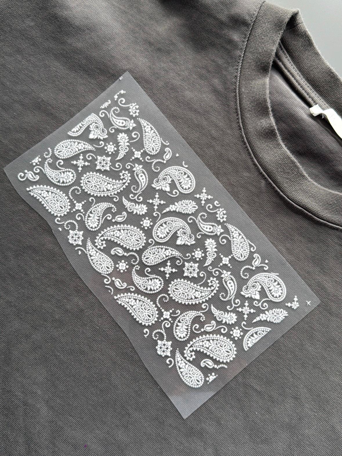 Paisley Muster Zum Aufbügeln | Design, Bügelbilder, Applikation Für Schuhe, Kleidung, Bügelpatches, Iron On Patches, Frühling von AaronsCustomStoreDE