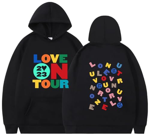 Aayahakawa Herren Love on Tour Hoodie Mode Ha-rry Styles Ärmel Sweatshirt Frühling Herbst Pullover, Typ 7, M Aayahakawa Herren Love on Tour Hoodie Mode Ha-rry Styles Ärmel Sweatshirt Frühling Herbst Pullover, Typ 7, M von Aayahakawa