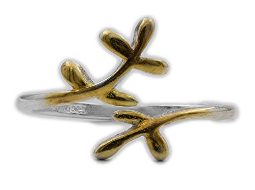 AbaSchmuck Silberring Silber 925 Ring Verstellbar Offen R0646 von AbaSchmuck