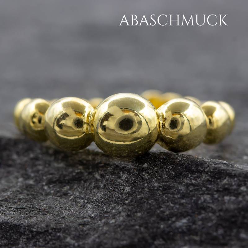 Silberring Silber 925 Ring Verstellbar Offen R0927 von AbaSchmuck
