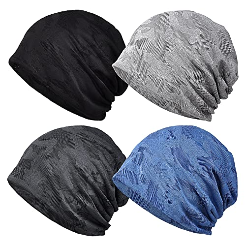 Baumwolle Face Bandanas für Sport Kopfbedeckung Stirnband Hals Gaiter Chemo Cap Haarausfall Beanie Nightcap - - Einheitsgröße von Ababalaya