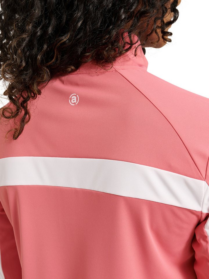 Abacus Sportswear Longsweatshirt Abacus Golf Layer Aloha UV Rose-Weiß Damen von Abacus Sportswear