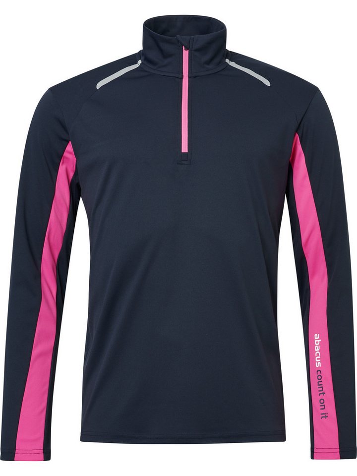 Abacus Sportswear Longsweatshirt Abacus Golf Layer Cypress Halfzip Navy-Pink Herren von Abacus Sportswear