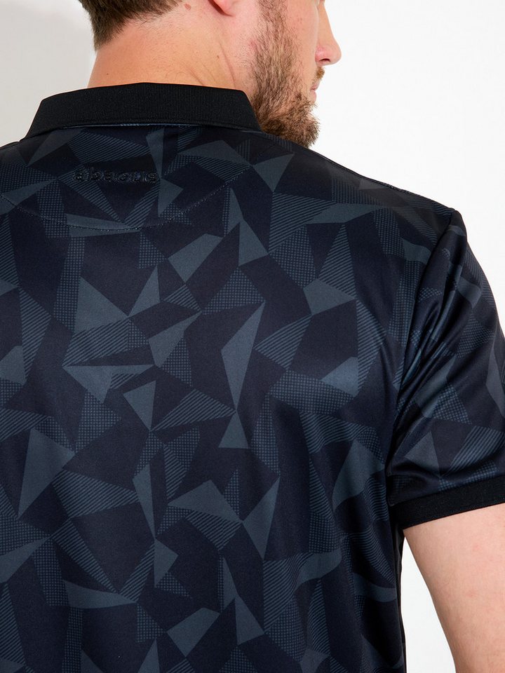 Abacus Sportswear Poloshirt Abacus Golfpolo Tumble Drycool Dunkelgrau-Gemustert Herren von Abacus Sportswear