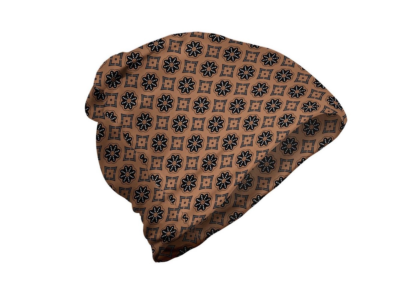 Abakuhaus Beanie Wandern im Freien Aboriginal Geometric Floral Folk von Abakuhaus