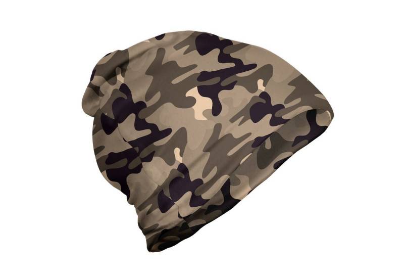 Abakuhaus Beanie Wandern im Freien Camo Erdtöne Tarnung von Abakuhaus