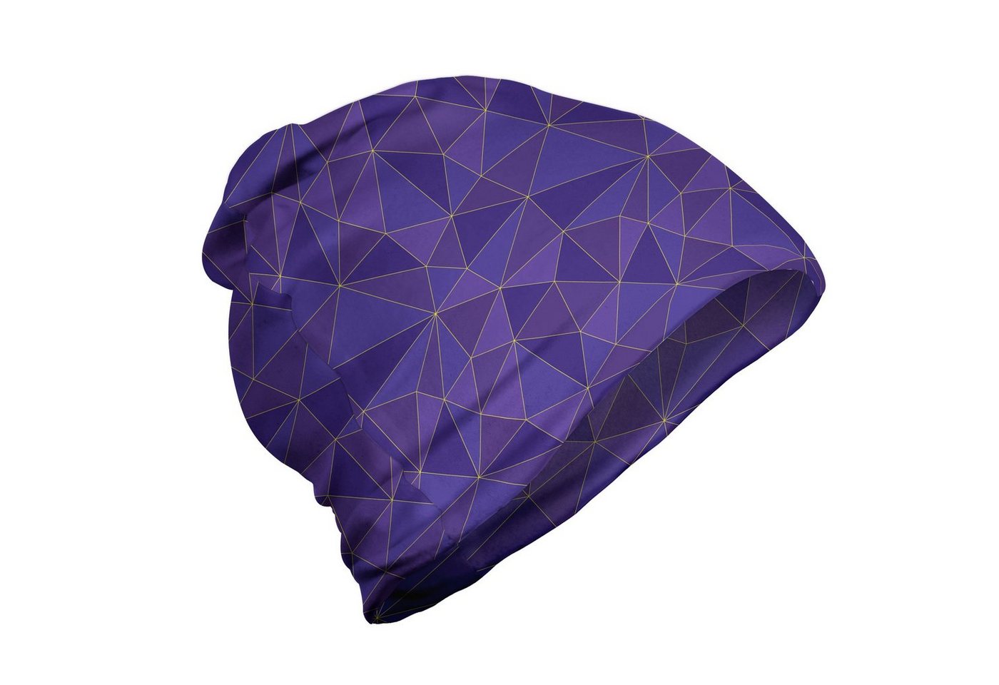 Abakuhaus Beanie Wandern im Freien Geometrisch Monotone polygonale Formen von Abakuhaus