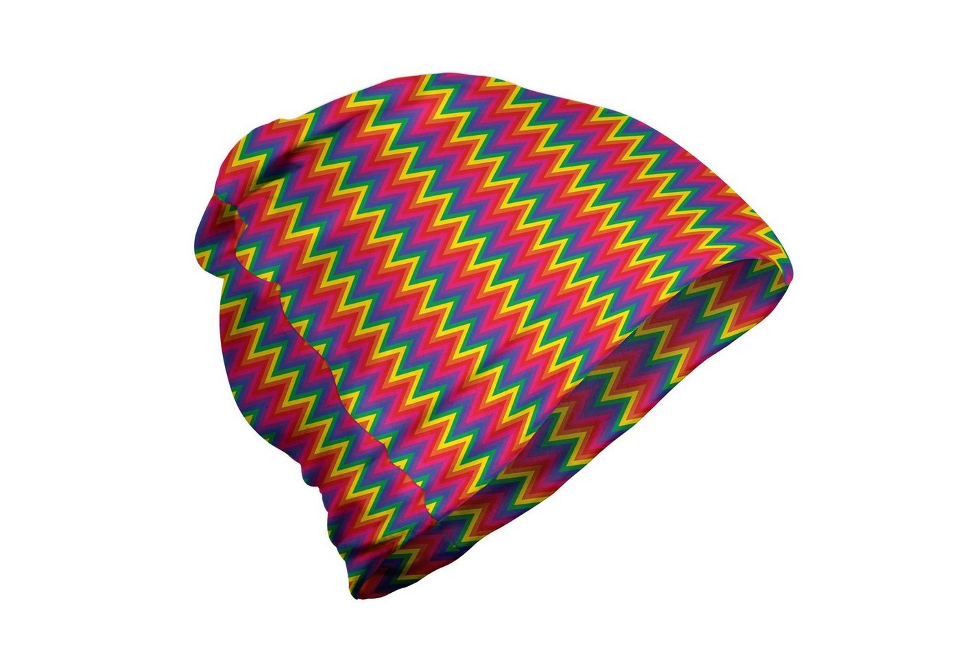 Abakuhaus Beanie Wandern im Freien Geometrisch Zig Zag Chevron-Form von Abakuhaus