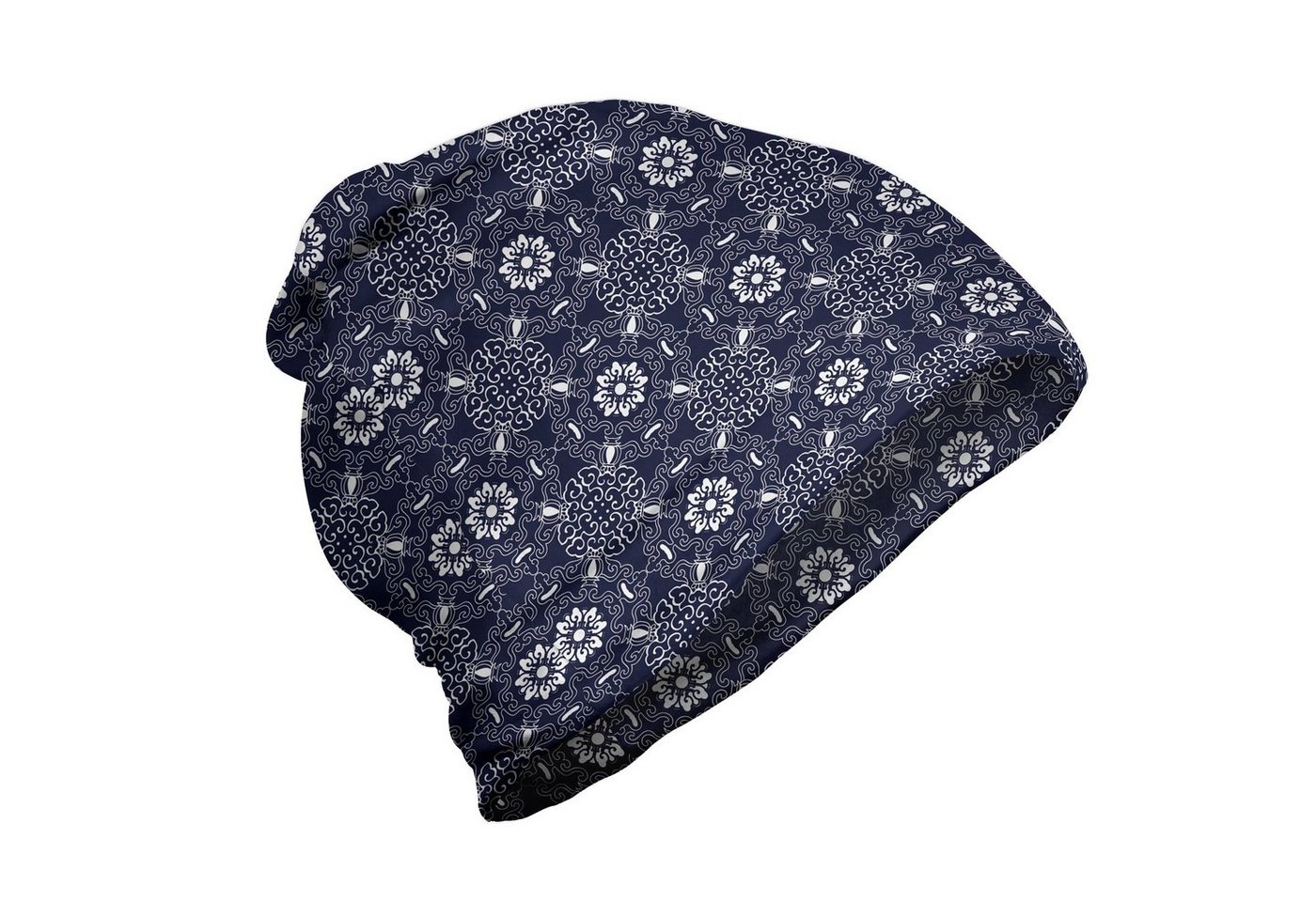 Abakuhaus Beanie Wandern im Freien Orientalisch Vintage Spiralen Curves von Abakuhaus