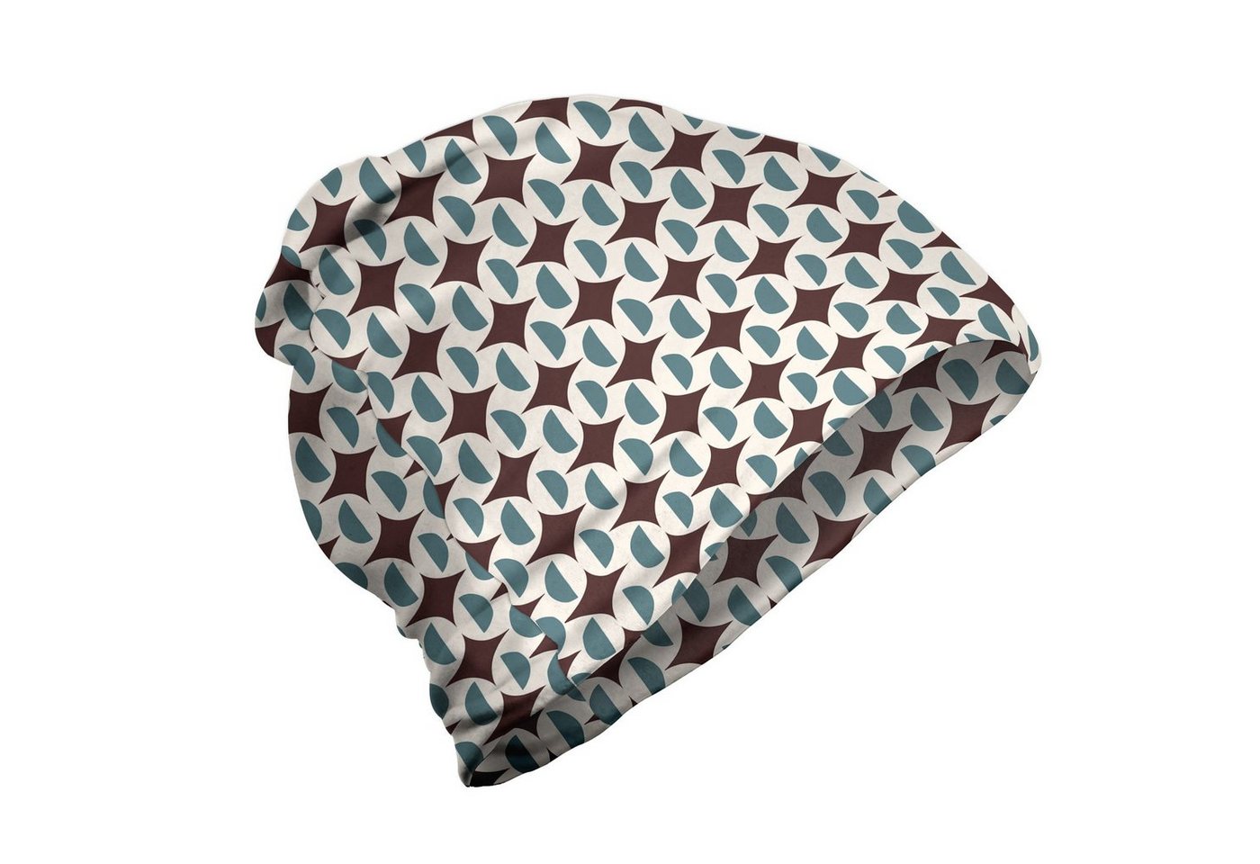 Abakuhaus Beanie Wandern im Freien Retro Vintage Geometric Funky Forms von Abakuhaus