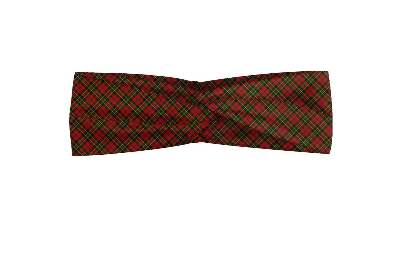 Abakuhaus Stirnband Elastisch und Angenehme alltags accessories Kariert Irish Tartan Weihnachten von Abakuhaus