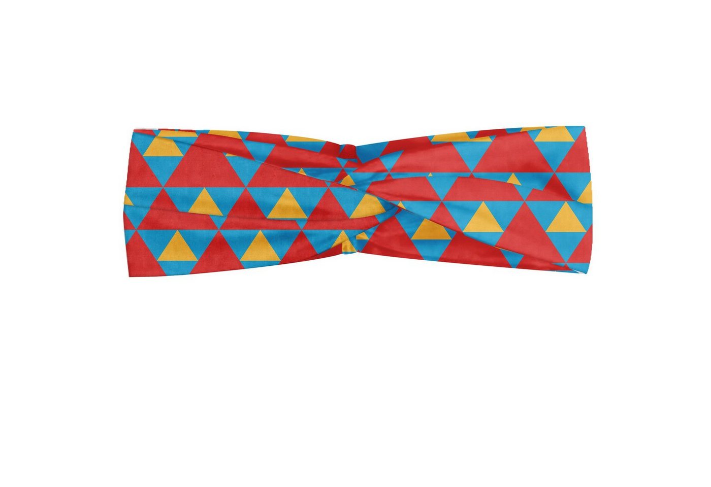 Abakuhaus Stirnband Elastisch und Angenehme alltags accessories Retro Großer kleiner Triangles Retro von Abakuhaus