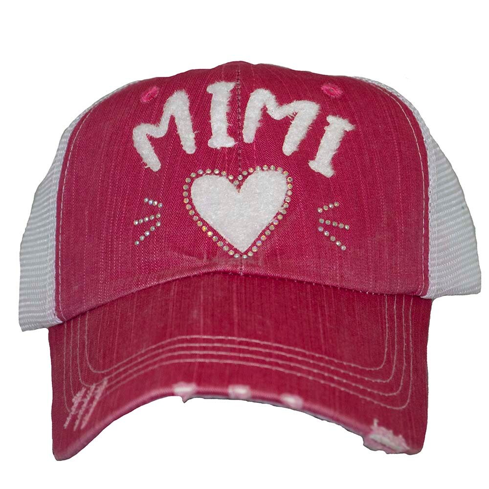 Mimi Auf Mesh Baseball Cap Mimi Auf Mesh Baseball Cap von AbamaGirl