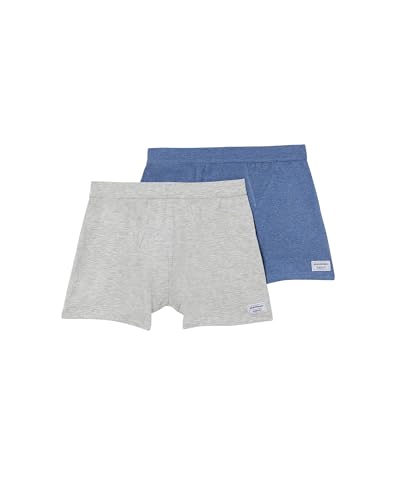 Abanderado Herren EcoSmart Offene Boxershorts, Blau/Grau (Vigore), 60 (2er Pack) von Abanderado