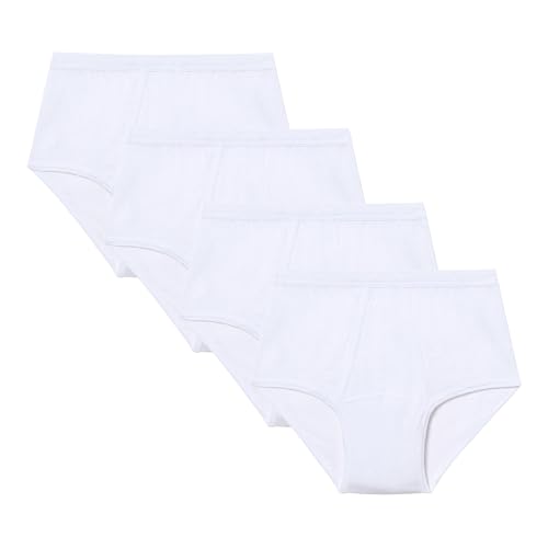 abanderado Herren Lote X4 Braslips Abiertos De Algodón Unterkleid, Weiß (Blanco 001), Medium (Herstellergröße: 48) (4er Pack) von Abanderado