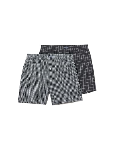 Abanderado Herren Pack Bóxer Punto Esenciales Estampados Boxershorts, Gemischt, Grau, 56 (2er von Abanderado