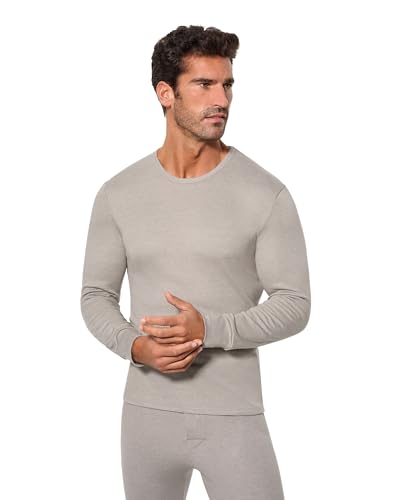 Abanderado Herren Thermische Winterfaser Baselayer-Shirt, grau, L von Abanderado