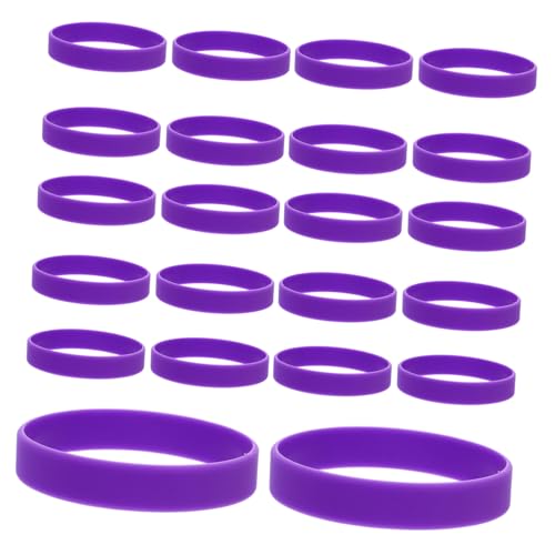 50 Stück Silikonarmbänder Einfarbig Elastische Armbänder für Herren für Partys Geburtstagsfeiern und Hautfreundliche Stretchy Handgelenksbänder 50 Stück Silikonarmbänder Einfarbig Elastische Armbänder für Herren für Partys Geburtstagsfeiern und Hautfreundliche Stretchy Handgelenksbänder von Abaodam