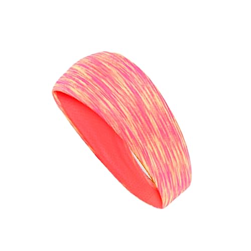 Abaodam 1 Stück Unisex Sport Stirnband Orange Atmungsaktives Schweißabsorbierendes Haarband für Yoga Fitness und Radfahren für Frauen und Fashion Headband von Abaodam
