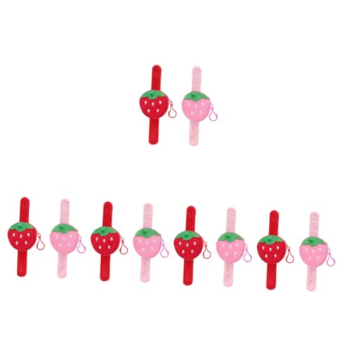 Abaodam 10 Stk Pop-Ring-Armband Kinderspielzeug armbänder für kinder Sommerspielzeug für Kinder Slap-Armband-Spielzeug Spielzeuge Gastgeschenke Kinderarmbänder von Abaodam