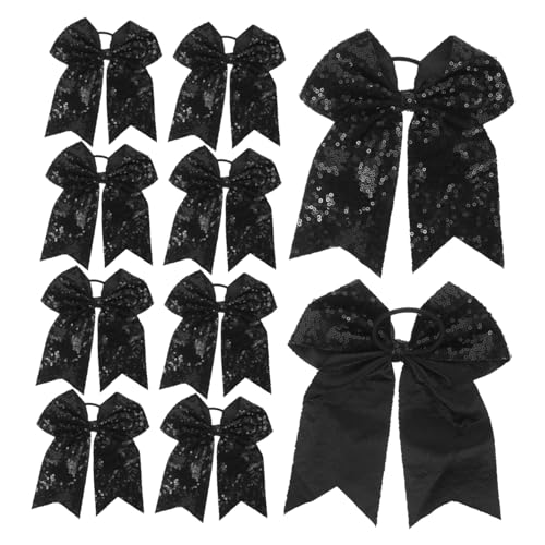 Abaodam 10stücke Haarschleifen Haarbänder Mit Schleife Für Cheerleading Hair Accessories Für Mädchen Und Frauen von Abaodam