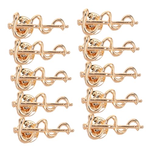 Abaodam 10stücke Schlangen-anstecknadel Aus Legierung Retro-hemd-brosche Arztabzeichen Mit Medizinischem Motiv Schalnadel Für Kleidung Tier-accessoire Zum Befestigen von Abaodam