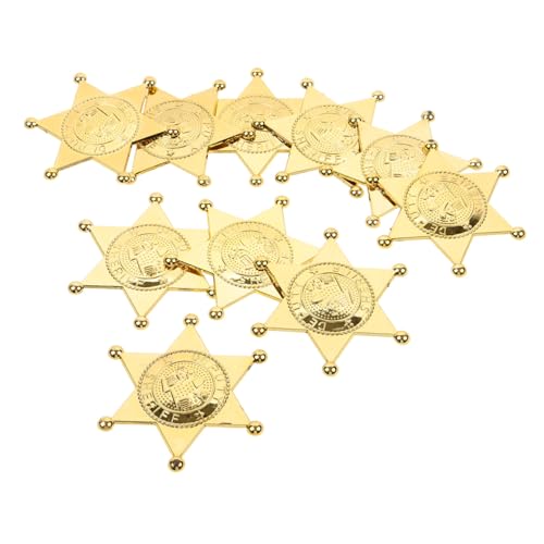 Abaodam 10 Stück Teiliges Kleine Strapazierfähige Kostümaccessoires für Karneval Party und Rollenspiel Wiederverwendbare Kunststoff Anstecknadeln für Geburtstagsdeko von Abaodam