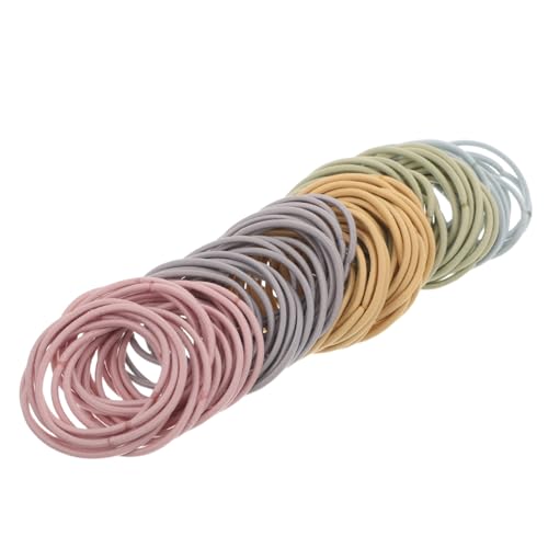 Abaodam 100 Stück Haarseil Haargummis Für Accessoires Für Kleine Mädchen Haarkrawatte Elastische Haarbänder Für Mädchen Mode Haarbindungen Süße Pferdeschwanzhalter Plastik von Abaodam