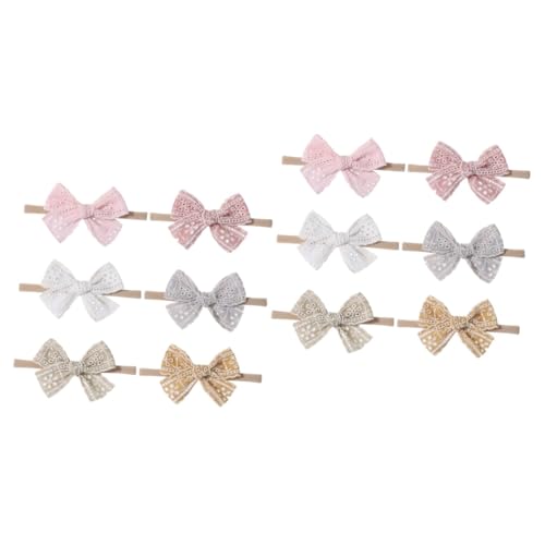 Abaodam 12 Stk Stirnband für Kinder Babyparty Foto Stirnbänder für Kinder hair accessories for kinder haarschmuck stirnbänder Haargummis Säuglingsbögen Babyschleifen Schal von Abaodam