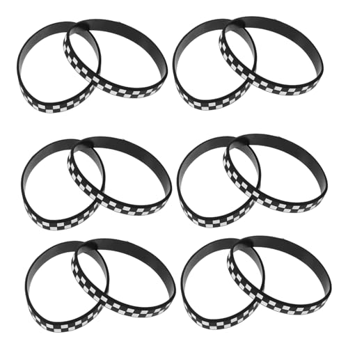 Abaodam 12 Stück Rennarmband Rennwagen Armbänder Dekoratives Sportarmband Sportbedarf Zartes Sportarmband Zubehör Für Fans Sport Themen Armband Tragbares Armband Für Fans von Abaodam