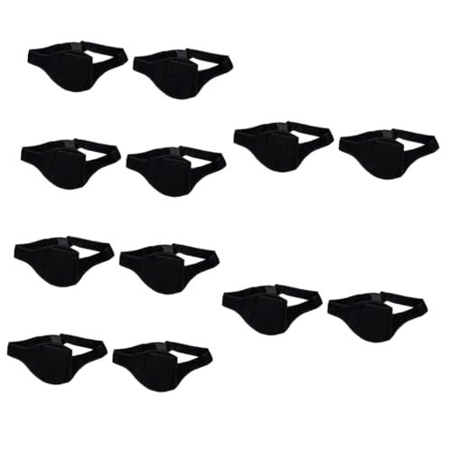 Abaodam 12Er Pack Laufweizentasche Verstellbarer Ständer Herren Gürteltasche Ständer Ausbilder Mikrofon Tragetasche Mikrofonversorgung Telefongürtel Mikrofon Taillengürtel von Abaodam