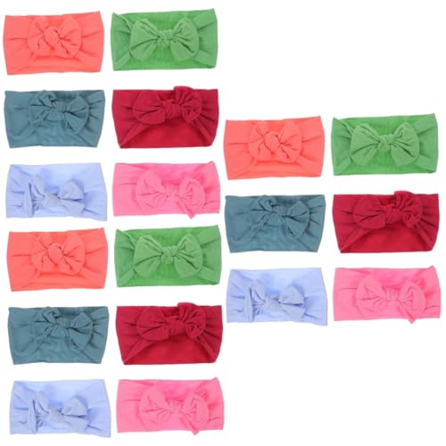 Abaodam 18 Stk Stirnband Elastisches Stirnband Für Kleinkinder Süßes Stirnband Schleife-stirnband Haarschmuck Für Babys Niedliche Haaraccessoires Kleine Nylon Kopfbedeckung Textur von Abaodam