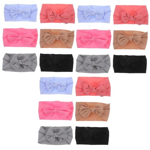 Abaodam 18 Stk Stirnband Mädchen Stirnband Schleife-stirnband -stirnband Haarbänder Für Babys Haarschmuck Für Babymädchen Kleinkind Nylon Zubehör Europäisch Und Amerikanisch von Abaodam