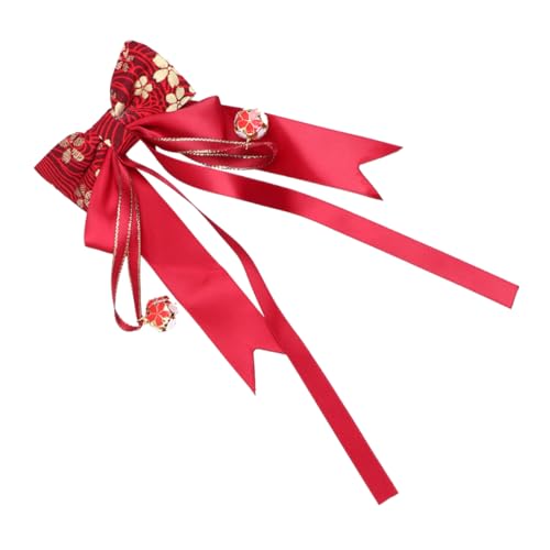 Abaodam Haarspange im Chinesischen Stil für Mädchen Festliche Schleife Haarschmuck für Neujahr und Feste Einfache Handhabung Accessoire für Kinder von Abaodam