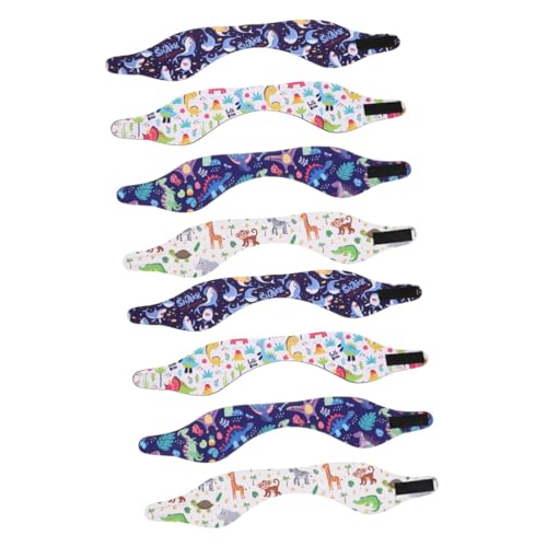 Abaodam 2 Sätze Ohrschutz Stirnband Schwimmen-stirnband Wasserdicht Duschstirnband Elastisches Schwimmstirnband Ohrabdeckungen Für Die Dusche Tauchmaterial Sbr 4 Stück * 2 von Abaodam