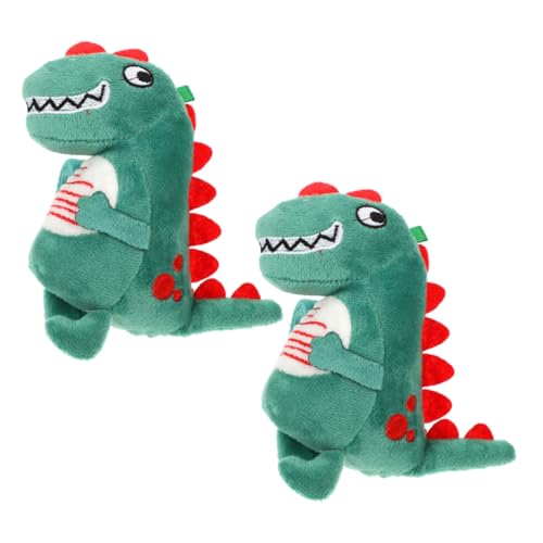 Abaodam 2 Stck Plüsch Dinosaurier Schnapparmband Weiches Slap Armband für Kuscheliges Tier design Langlebig und Bequem als Mitgebsel und Partygeschenk für Jungen und Mädchen von Abaodam
