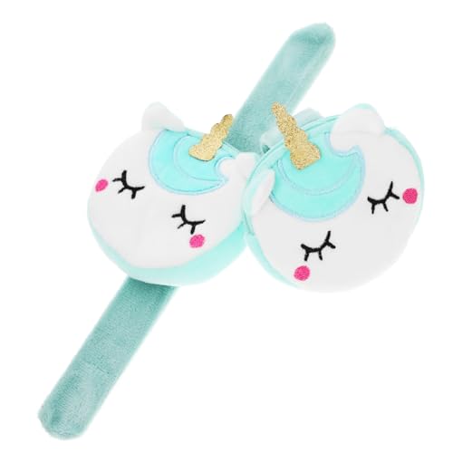 Abaodam 2 Stück Einhorn Slap Armbänder mit Münzfach Weiche Snap Wristbands Vielseitige Party geschenkbeutel für Jungen Mädchen Bequemes Tragen und Stylisches Accessoire von Abaodam