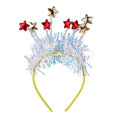 Abaodam 2 Stück Himmel-Stern-Stirnband Kinderkostüme Kinder-Haar-Accessoires Haarschmuck Feiertags-Stirnbänder Kinder-Geburtstags-Party-Stirnband Weihnachtslicht-Stirnband von Abaodam