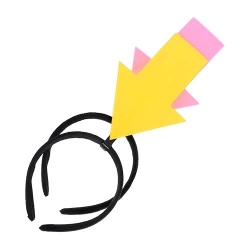 Abaodam 2 Stück Kreative Haarbänder mit Design für Halloween Partys und Fotoshootings Gelb von Abaodam