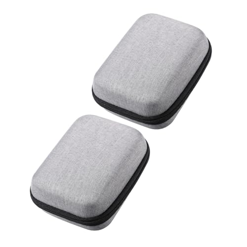 Abaodam 2 Stück wasserdichte Kabel Organizer Aufbewahrungstasche für Ladegerät Mikrofon USB Zubehör Elektronik Zubehör Tasche Kompakt und Langlebig für Unterwegs von Abaodam