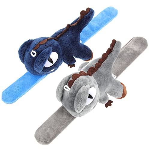Abaodam 2stücke Tiermotiv Slap-armbänder Aus Lustige Knuddelige Kinderarmbänder Für Jungle-themengeburtstagsfeiern Für Jungen Und Mädchen von Abaodam